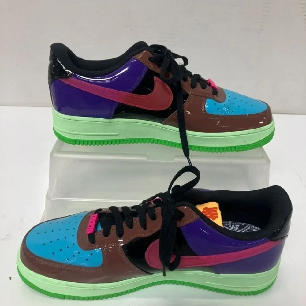 Nike Air Force 1 Low SP Undefeated X Patent Sneakers Limited Edition Men 11